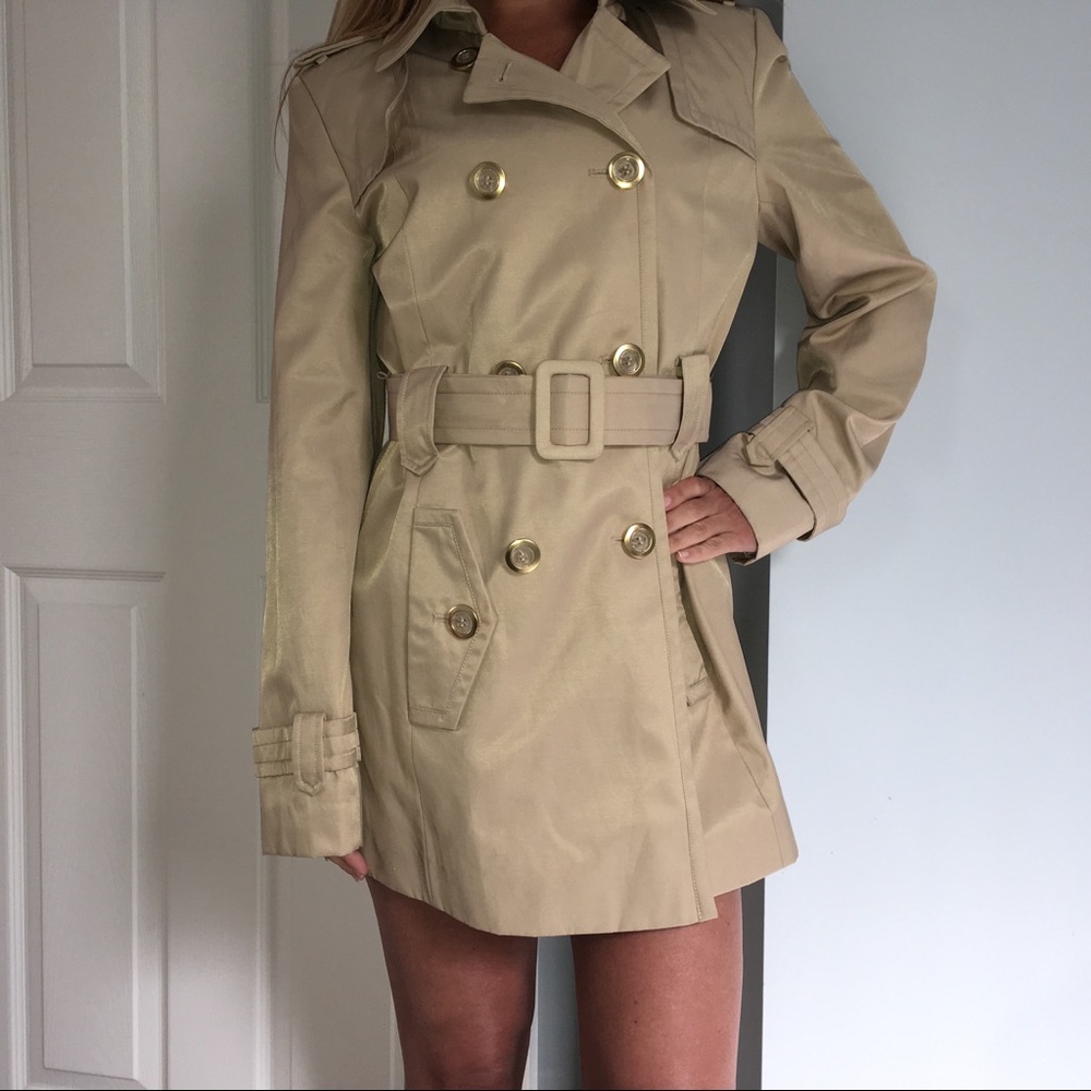 CK Double Breasted Trench